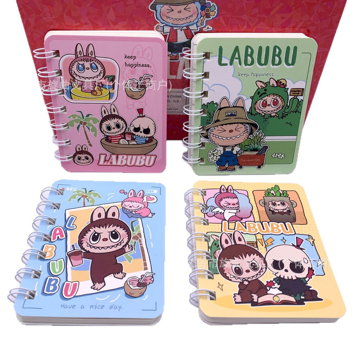 Wholesale A7 Coil Notebook Set Trendy Portable Journal for Students Cute Cartoon Design MOQ≥4