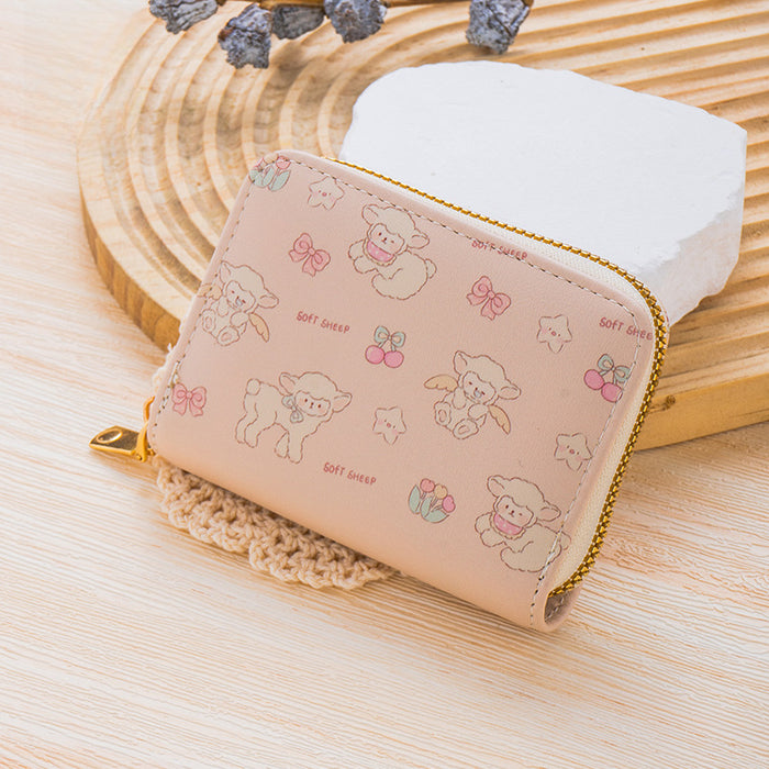 Wholesale  cartoon printing organ card holder coin purse  card holder