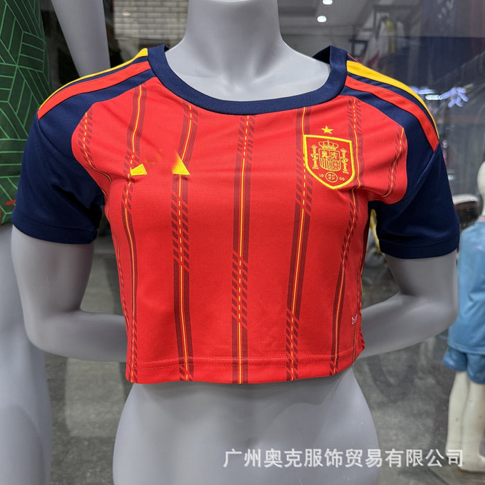 Wholesale World Cup Short Sleeve Women' s Jersey Top Football Shirt