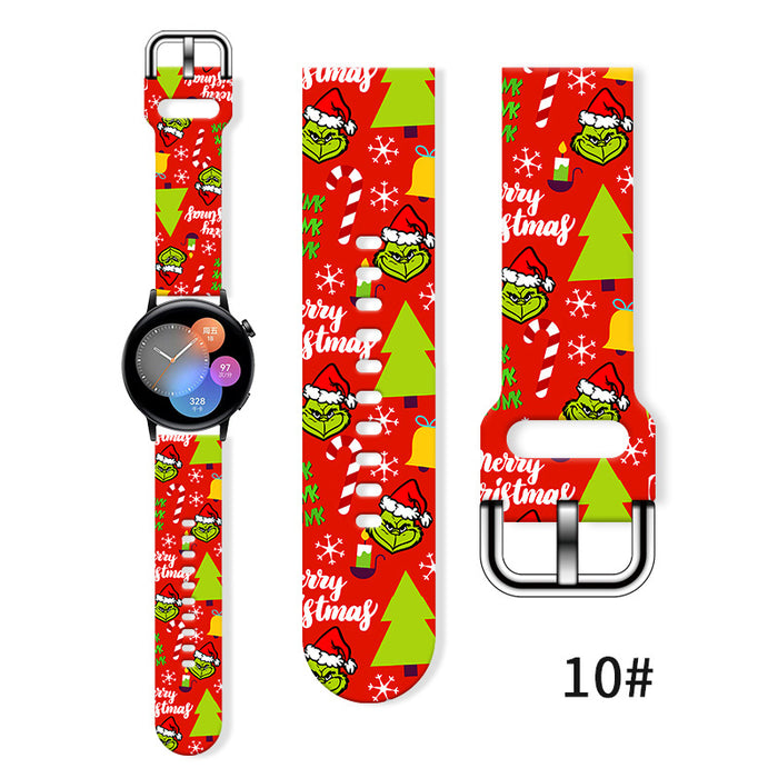 Wholesale Printed Tpu Watch Strap Wrist Strap JDC-WD-NuoQi063