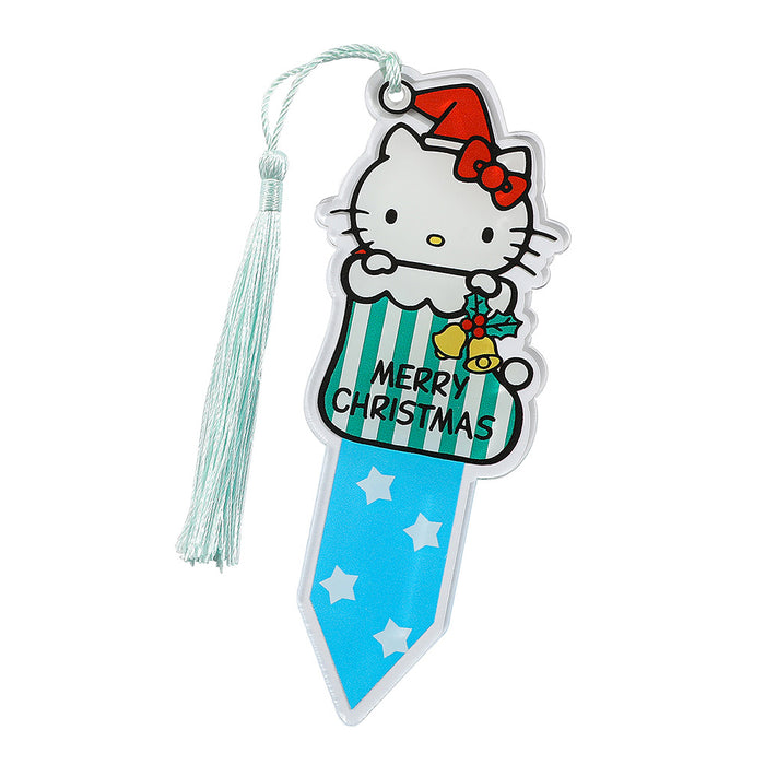 Wholesale cartoon cute cat acrylic tassel bookmark