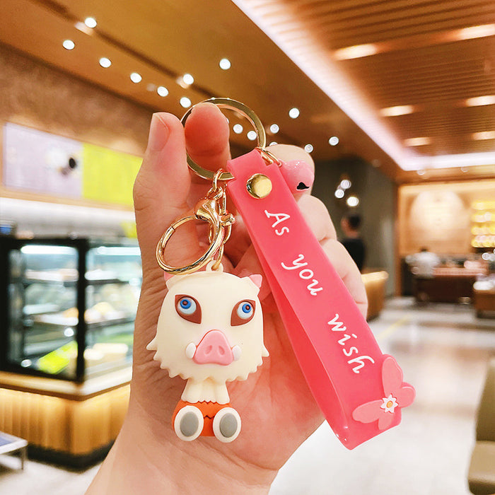 Wholesale Cute PVC Keychain Pendant JDC-KC-MLZ001