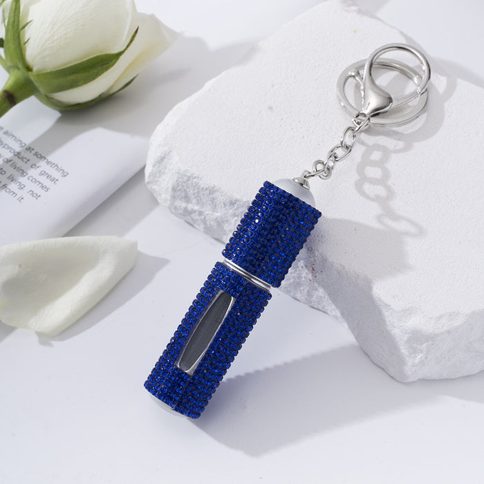 Wholesale Diamond 5ml Perfume Bottle Keychain JDC-KC-ZY021