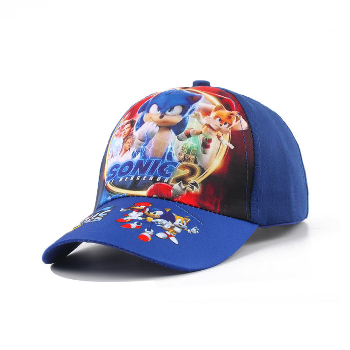Wholesale children' s hat cartoon  boys and girls baseball cap thin sunscreen cap boys