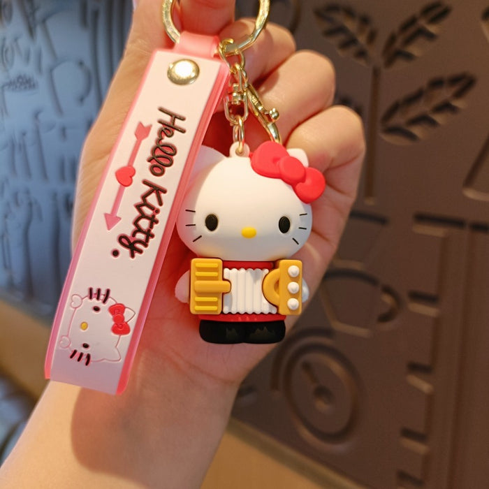 Wholesale Cartoon Doll Silicone Keychain (S) JDC-KC-MingT014