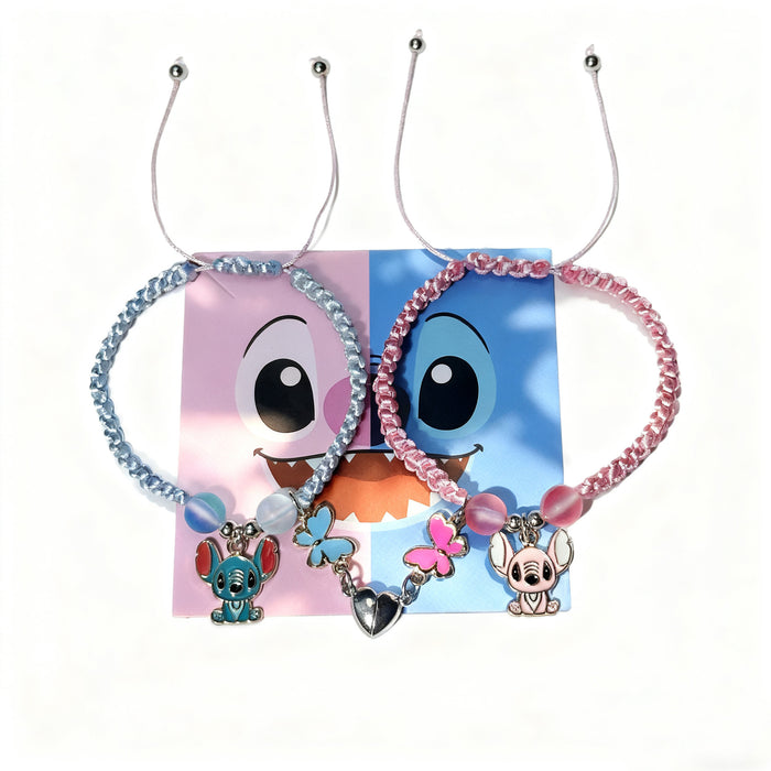 Wholesale Cute blue cartoon Miyuki bracelet