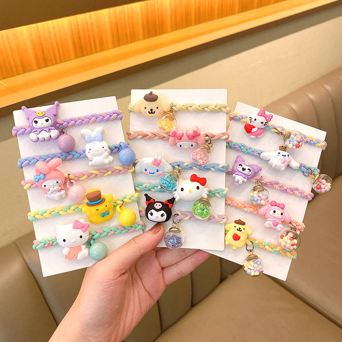 Wholesale Cartoon Personality Cloth Hair Tie JDC-HS-HuiDi028