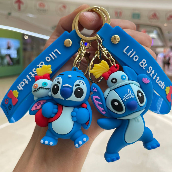 Wholesale Keychain Bag Pendant Car Keychain Doll Machine Cartoon