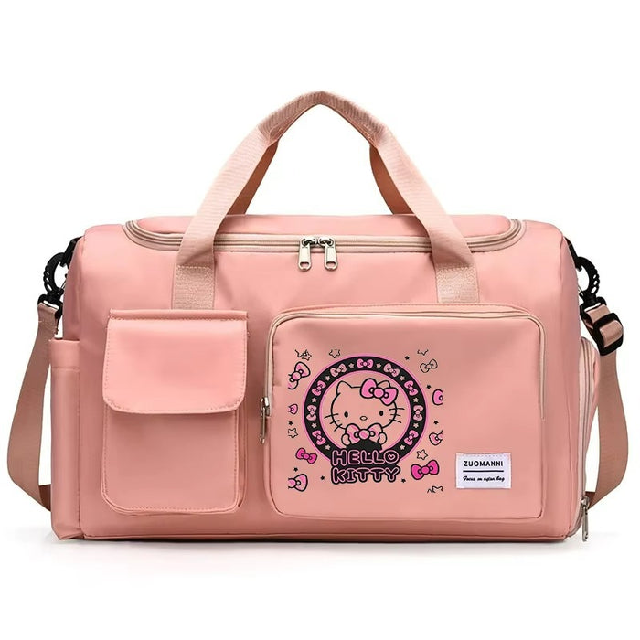 Wholesale Cartoon Printing Large Capacity Sports Handbag Shoulder Bag JDC-HB-Qiqiang002