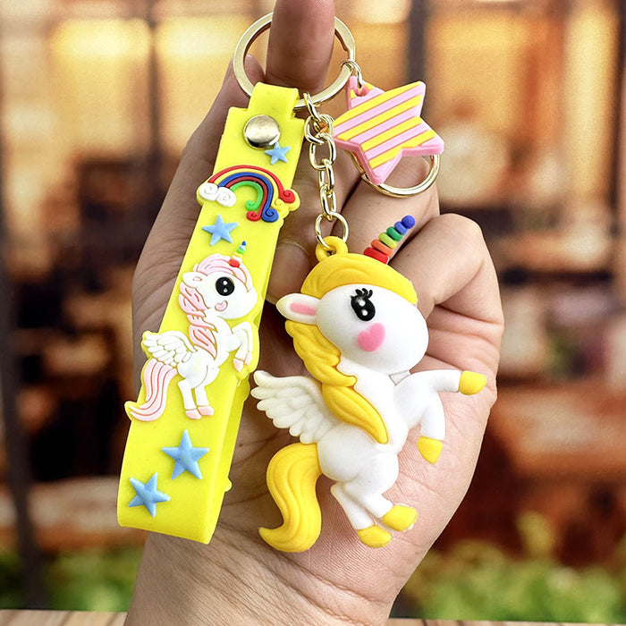 Wholesale  Cartoon   Keychain Pendant Bag Couple Hanging Car Couple