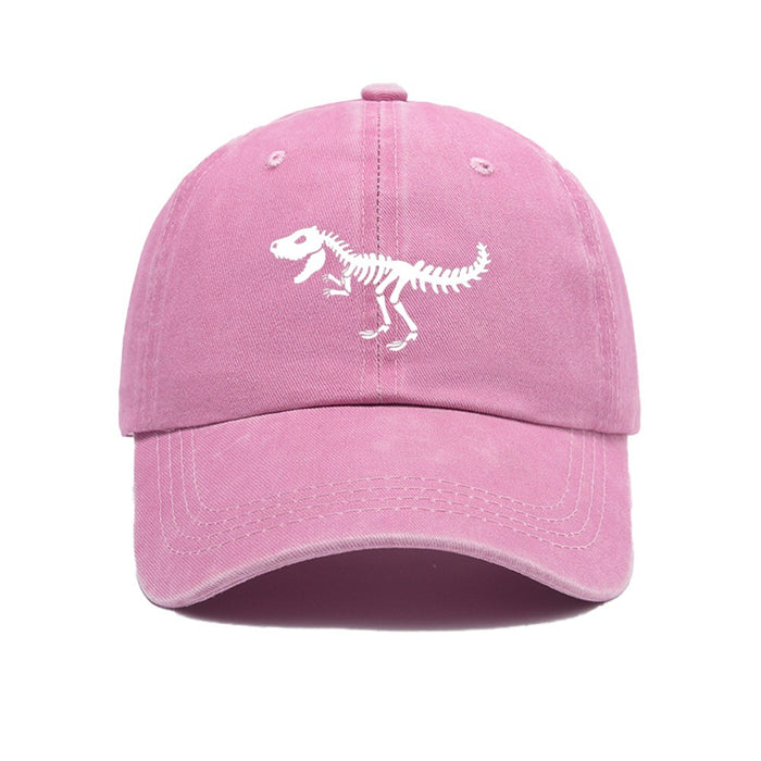 Wholesale New printed baseball cap washed fashionable cotton hat casual duckbill cap