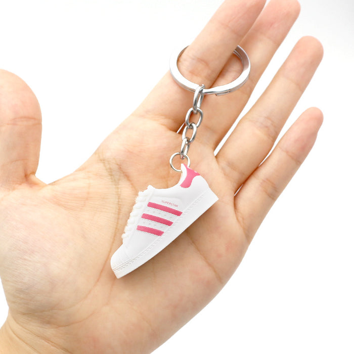 Wholesale PVC Basketball Shoe Model Keychain JDC-KC-QLPing014