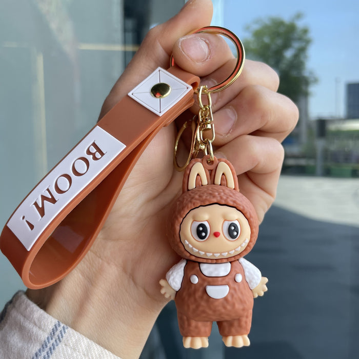 Wholesale Plush Keychain Couple Cute Pendant Bag Car Keychain Small Gift