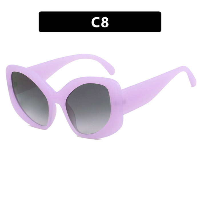 Wholesale Large Frame PC Sunglasses for Women JDC-SG-PLS152