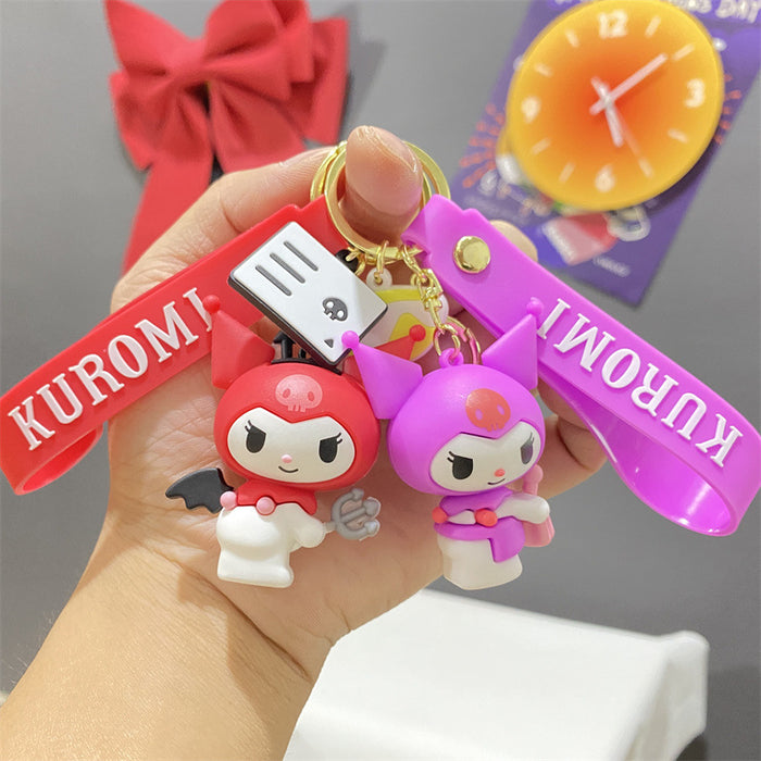 Wholesale PVC Cute Cartoon Doll Keychain JDC-KC-WuYi060