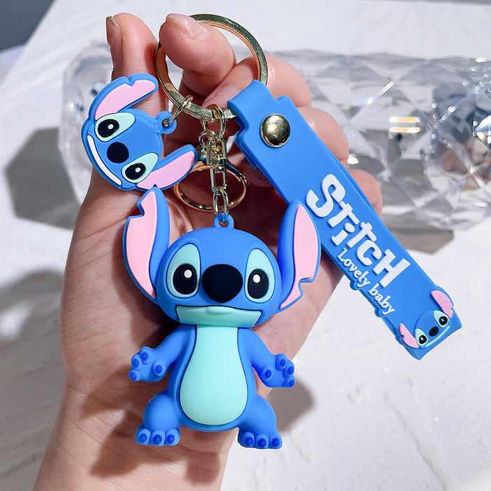 Wholesale Cartoon Silicone Doll Keychain JDC-KC-QiChao012