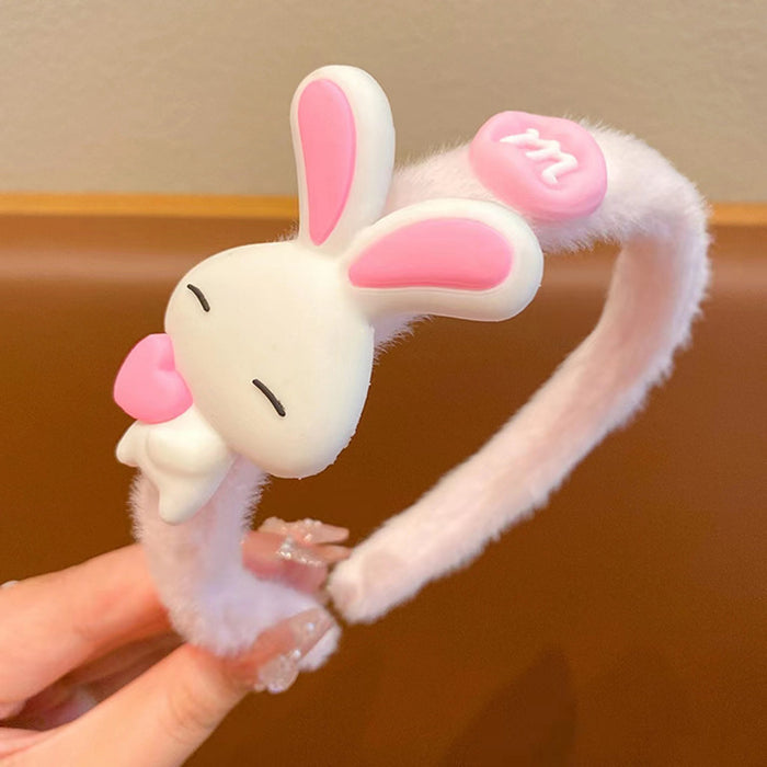 Wholesale Plush cartoon children' s hairband
