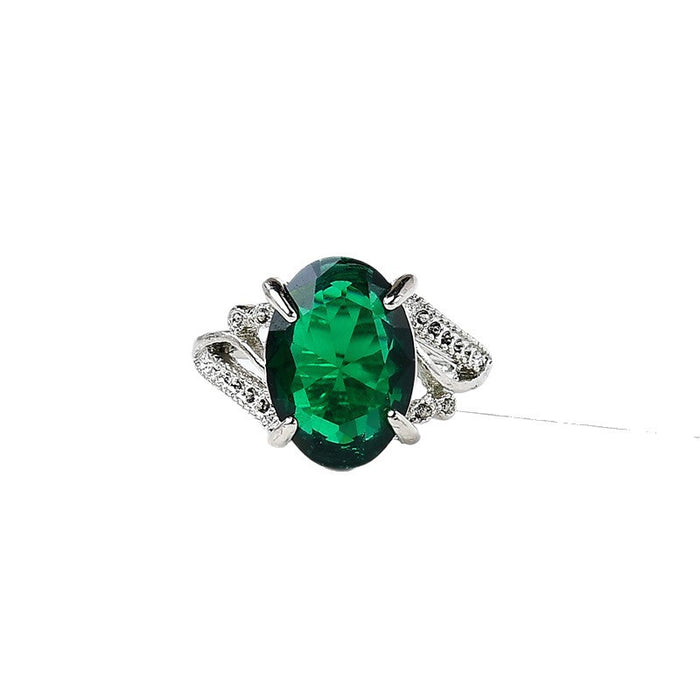 Wholesale New Open End Ring with High Grade Imitation of Ruby Ring