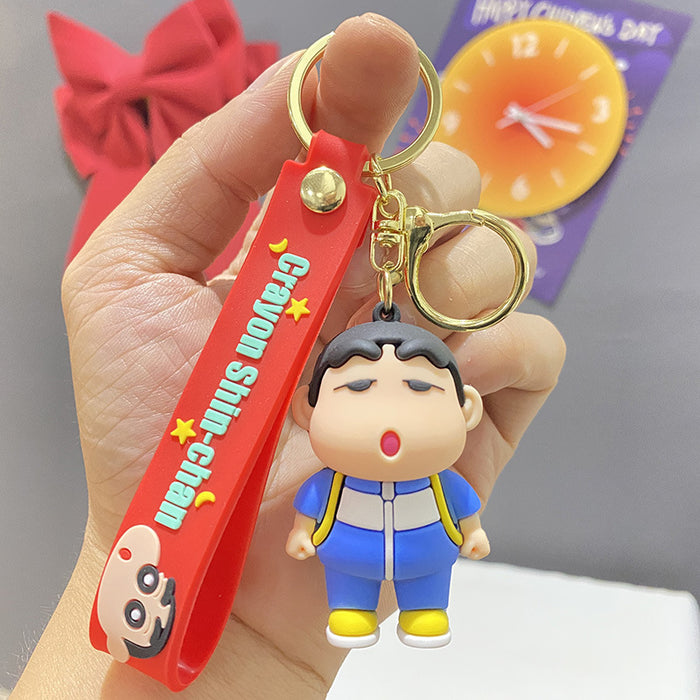 Wholesale PVC Cartoon Doll Keychain JDC-KC-WuYi130