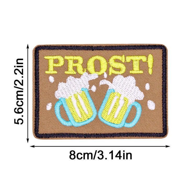 Wholesale Oktoberfest Embroidery DIY Patches