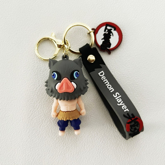 Wholesale PVC Cartoon Silicone Keychain JDC-KC-WuYi104