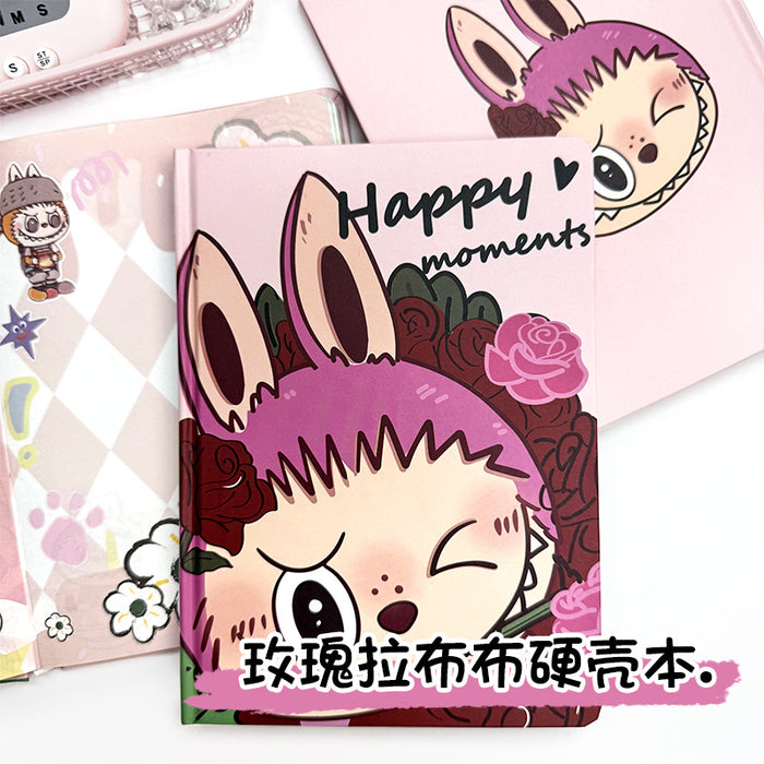 Wholesale 5pcs Notebook Color Page Hand Ledger Diary Cute Hard Shell Cartoon Book