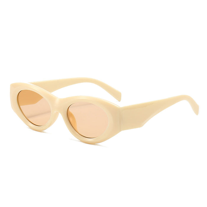 Wholesale Retro triangle cat eye sunglasses, sunglasses, internet famous fashion sunglasses