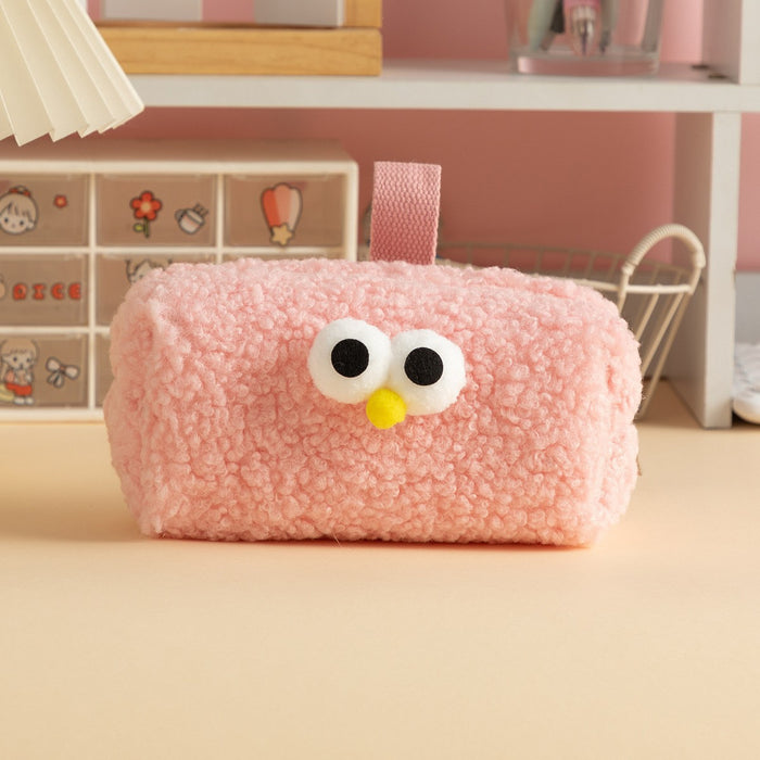 Wholesale Plush Lamb Student Large-Capacity Pencil Case