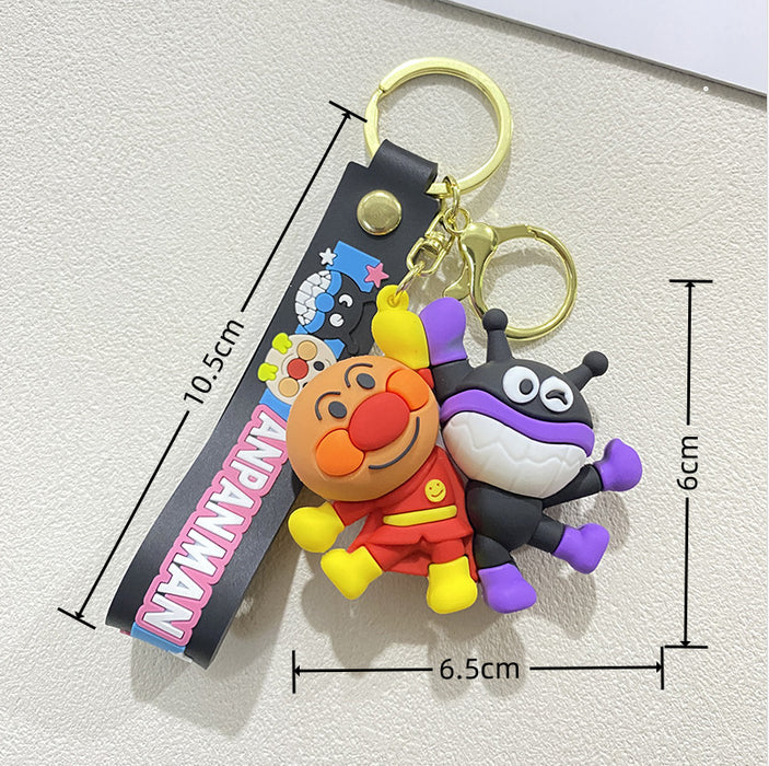 Wholesale Creative Cartoon 3D Silicone Doll Keychain