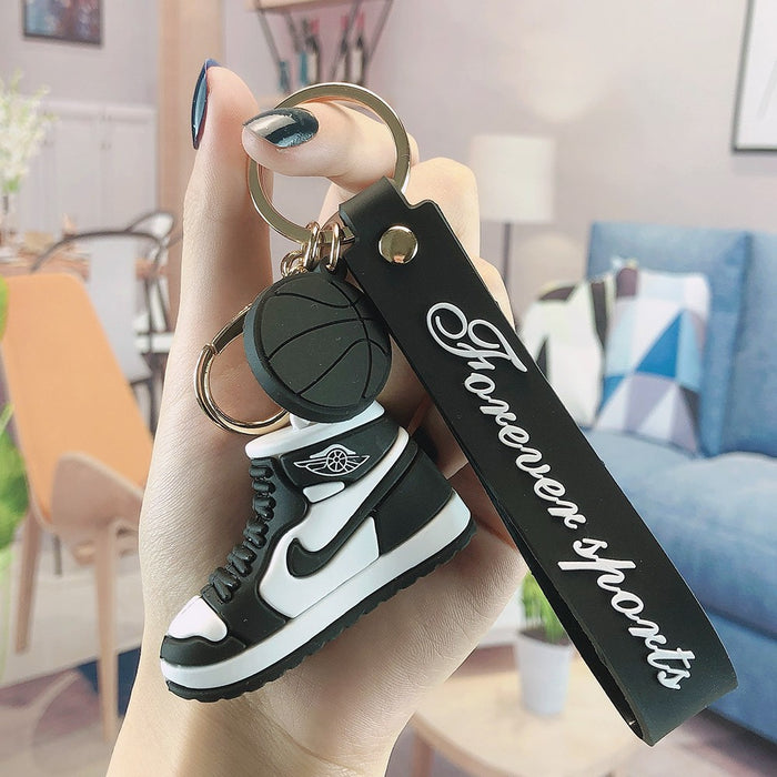 Wholesale Sneaker Silicone Keychain JDC-KC-RunX012