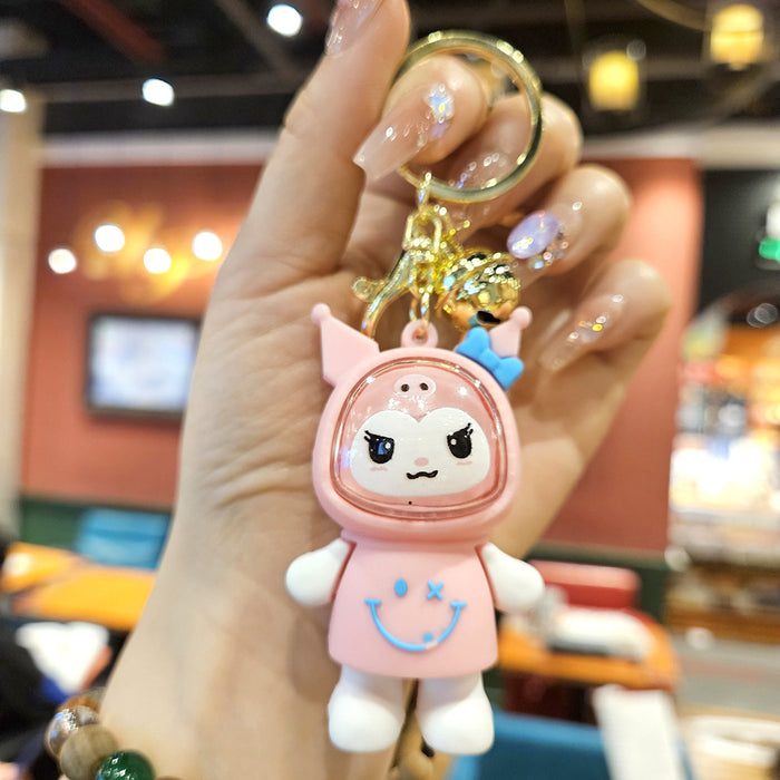 Wholesale Luminous Silicone Cartoon Doll Keychain JDC-KC-YiZhuo003