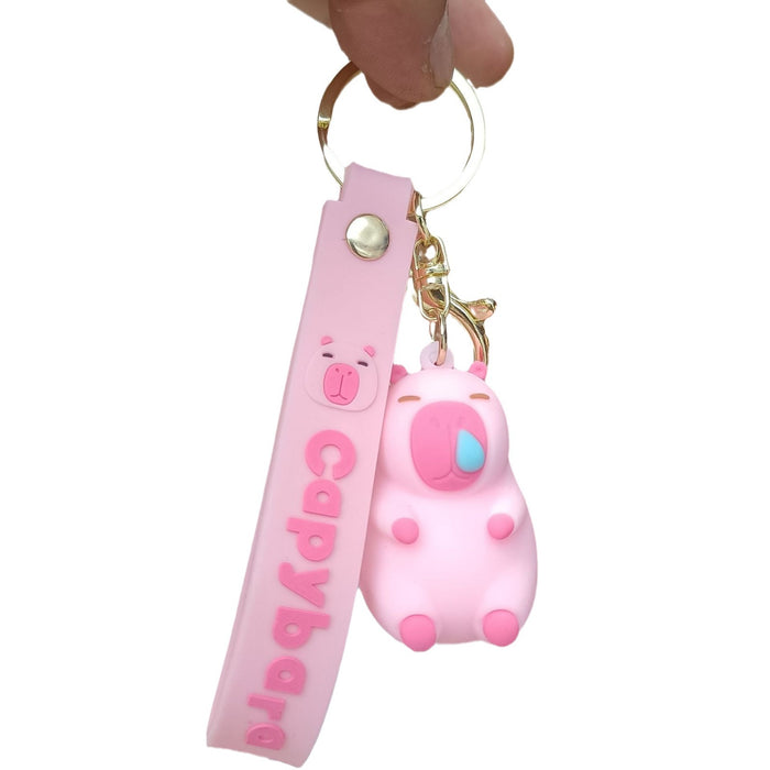 Wholesale PVC Cartoon Doll Keychain JDC-KC-KuangK016