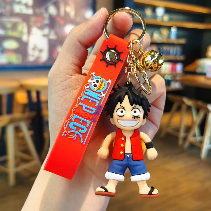 Wholesale Cartoon Doll Rubber Keychain JDC-KC-Tingm011