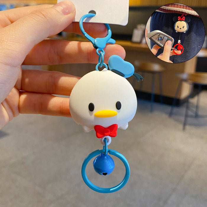 Wholesale Silicone Cartoon Doll Keychain JDC-KC-YY095