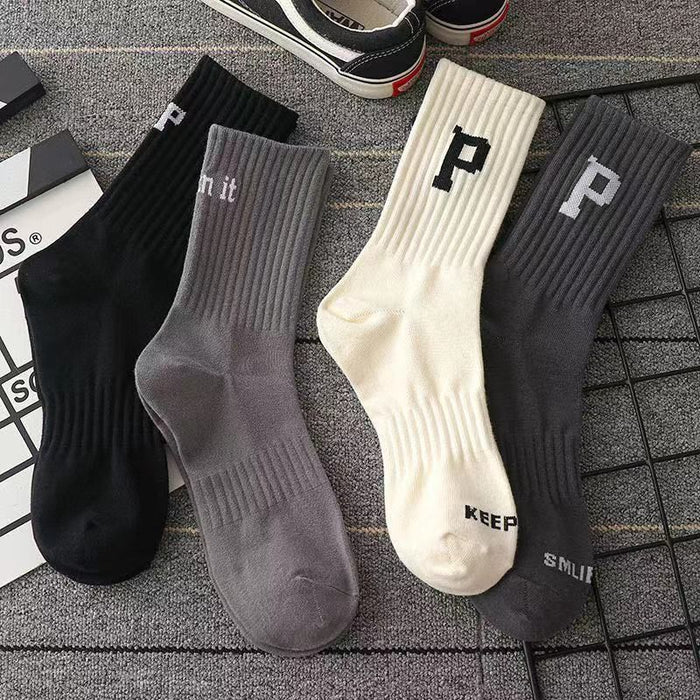 Wholesale Socks for spring and summer, mid length socks for outerwear, sports long socks