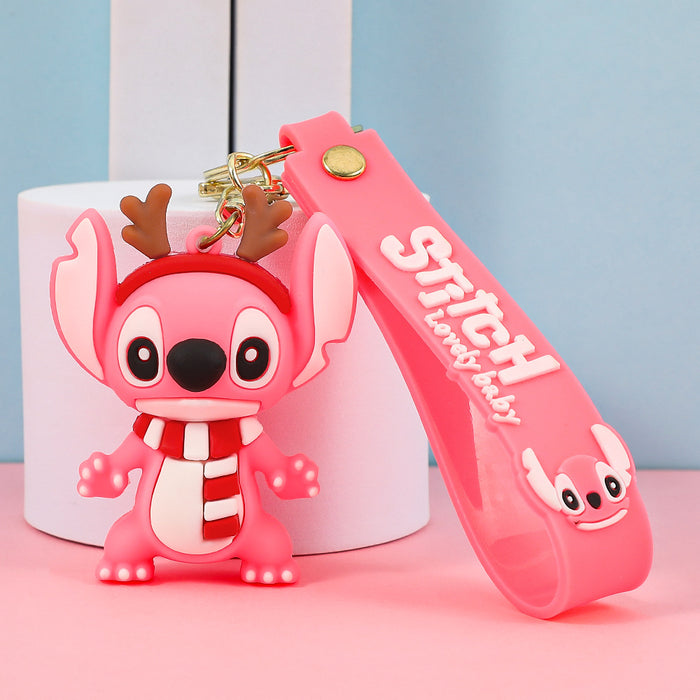 Wholesale  Cute Doll Silicone Keychain Bag Car Keychain  Cute Keychain