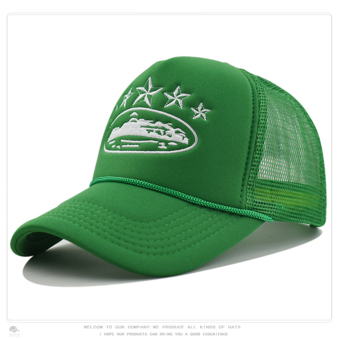 Wholesale Trucker hat summer embroidery visor baseball cap peaked hat