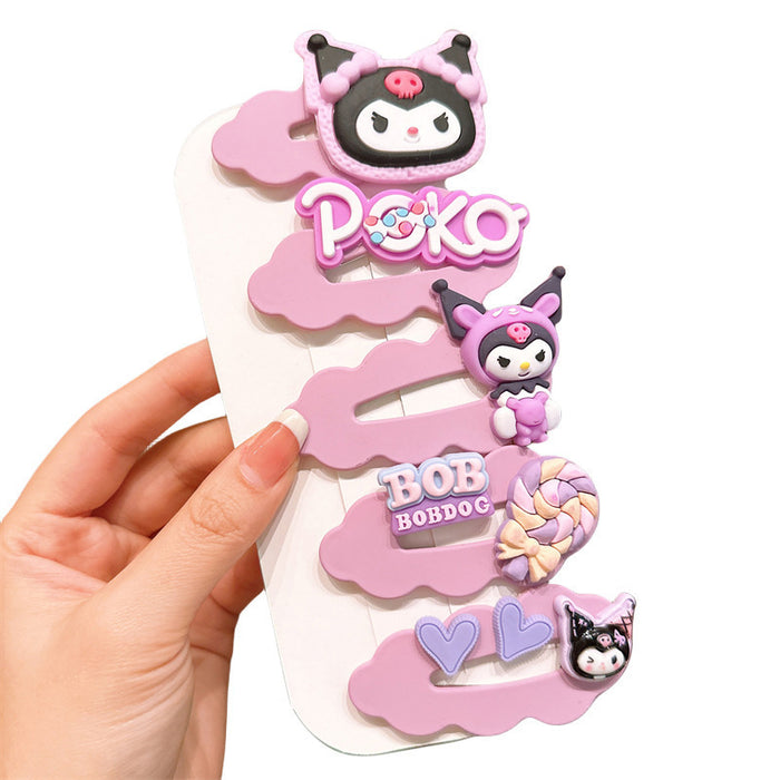 Wholesale Cute cartoon children' s hair clips bobby pins