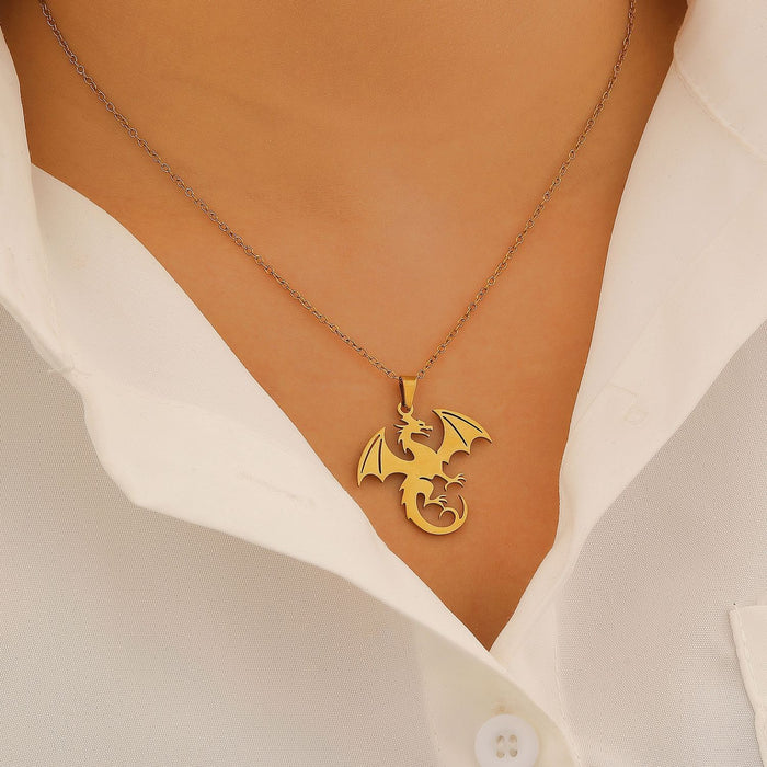 Wholesale Retro Dragon Dripping Oil Enamel Brooch Accessory Gift