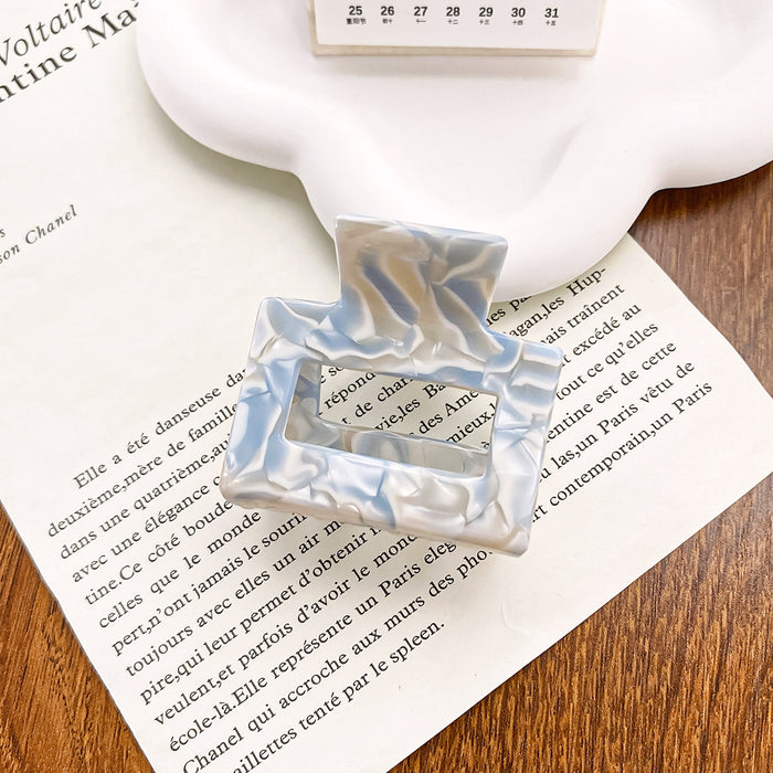 Wholesale Handmade Acetate Medium Hair Claw Square Design for Women Everyday Styling