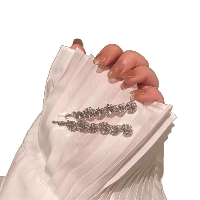 Wholesale Rhinestone Hairpin, Bobby Pin, Bangs Clip, Crystal Rhinestone, Side Clip