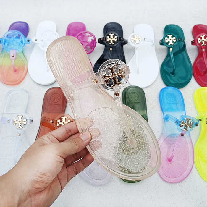 Wholesale Leather Flip-flops for Women JDC-SP-BoH003