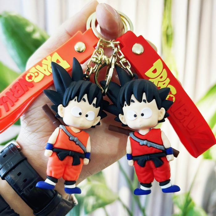 Wholesale Cartoon Silicone Doll Keychain JDC-KC-YiCheng001