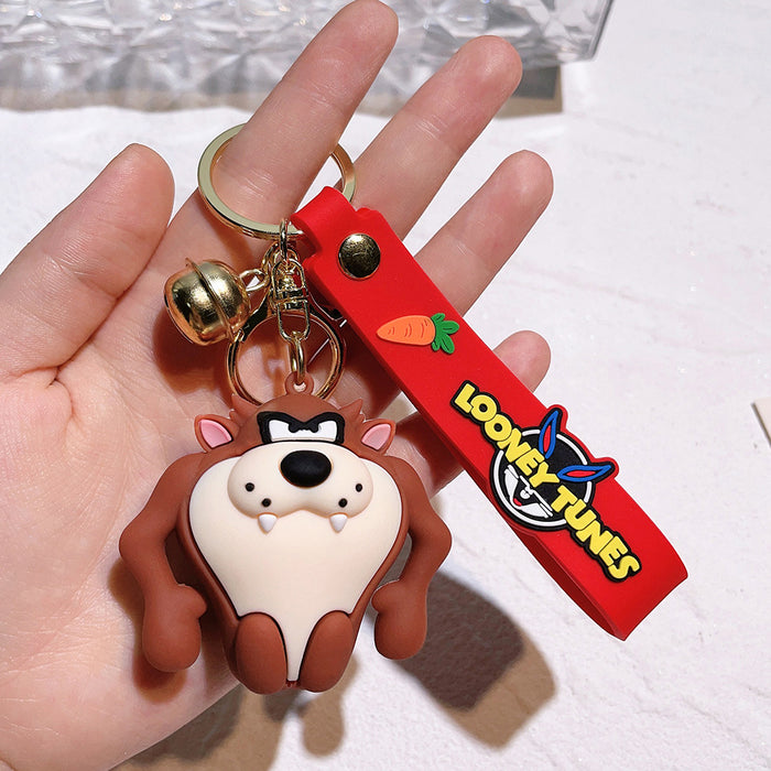 Wholesale Cartoon Doll Silicone Keychain JDC-KC-QiChao003