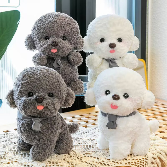 Wholesale Simulation White Bichon Frise Doll Cute JDC-DO-MW012