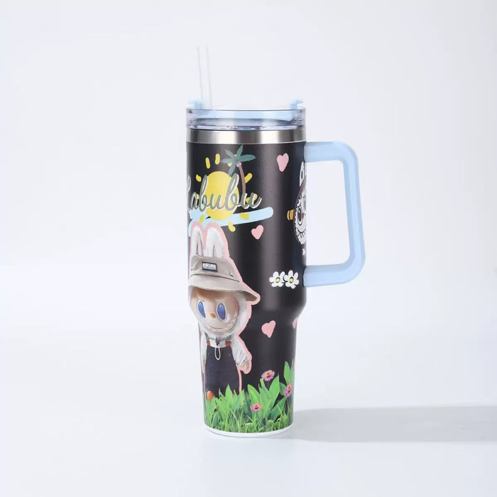 Wholesale 40oz tumbler ice bullies cup 304 stainless steel car cup with straw