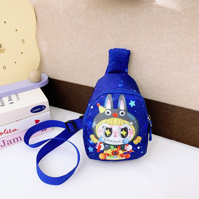 Wholesale Children' s Cartoon Printed Coin Purse Shoulder Bags