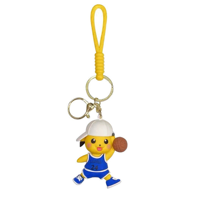 Wholesale Cute Cartoon Football PVC Keychain JDC-KC-LeZ005