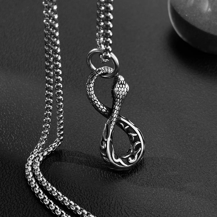 Wholesale Pendant creative personality versatile stainless steel necklace