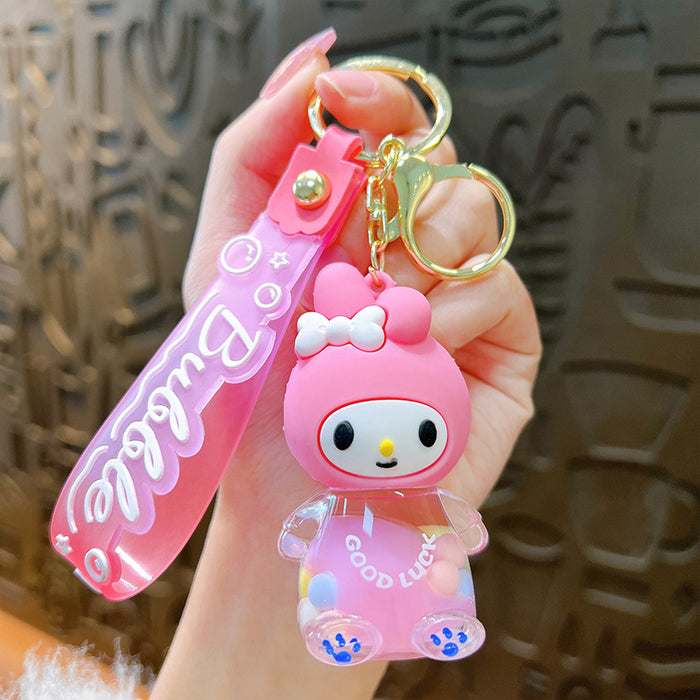 Wholesale Cartoon Acrylic Oil Keychain JDC-KC-YanG037